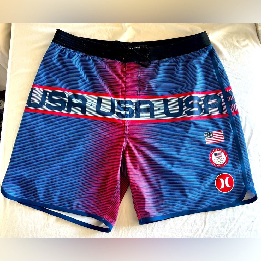 Hurley Phantom USA Olympic Team board shorts. Men’s size 36.